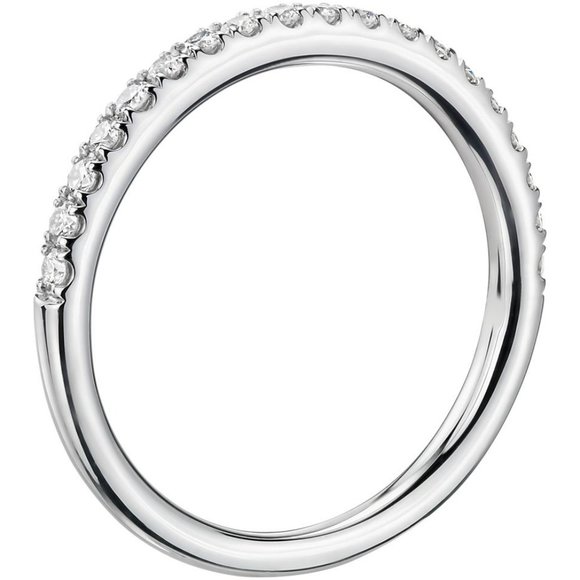 Pavé Diamond Ring in 14k White Gold (1/4 ct. tw.) - Picture 2 of 8